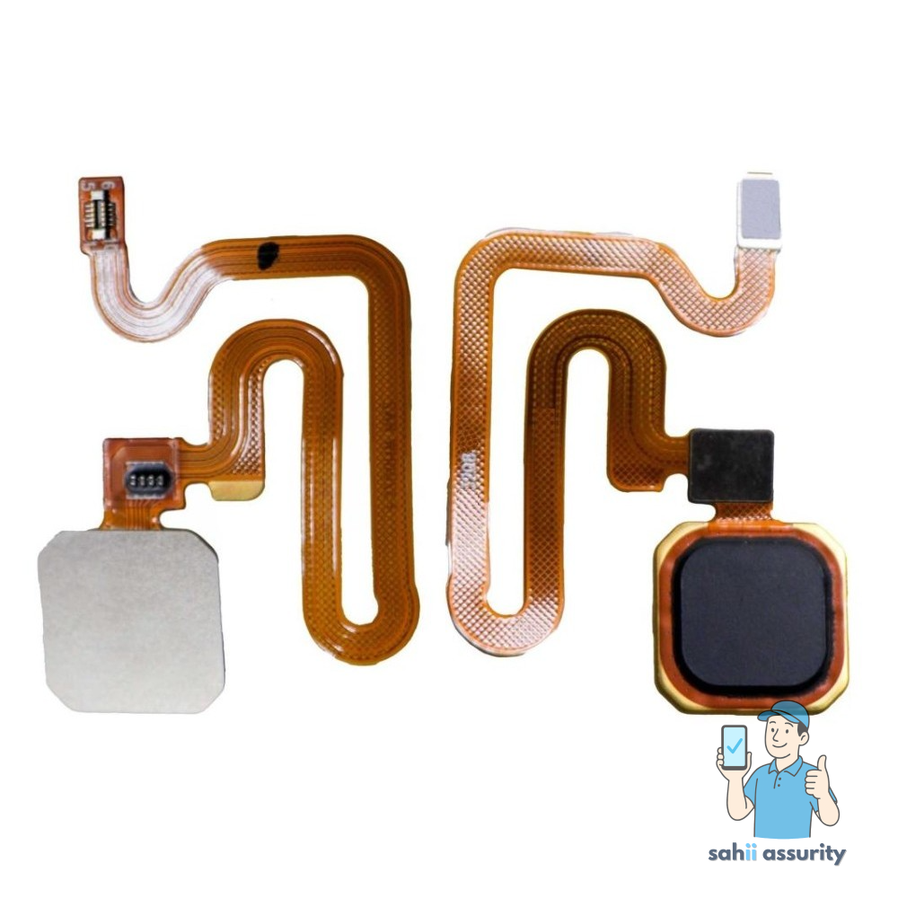 Fingerprint Sensor with Flex Cable for Vivo V7 Plus Black